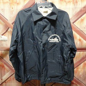 Texaco Marine Services TUG BOAT Notheast Fleet Wind Breaker~RARE~EUC